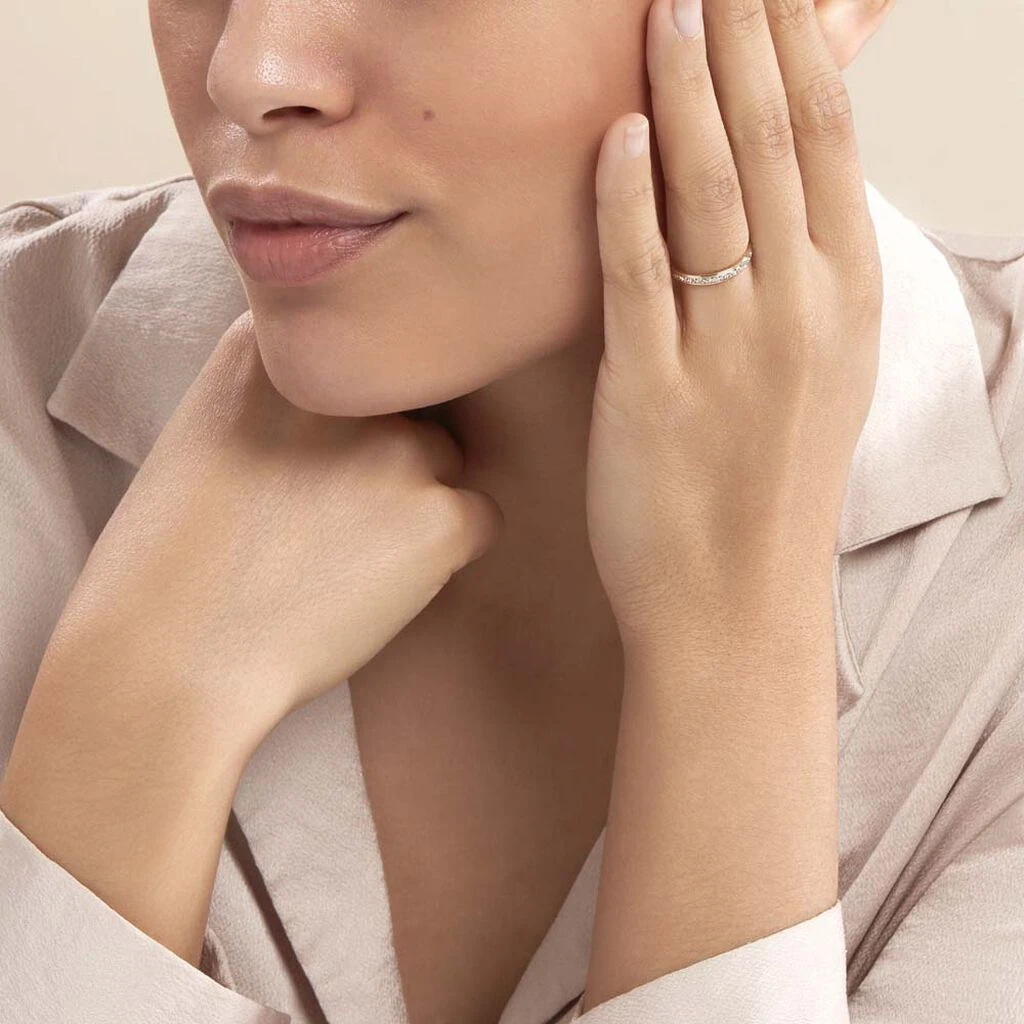 Alliance Venus Ruban Plat Or Bicolore 7 Alliance Venus Ruban Plat Or Bicolore – Image 5