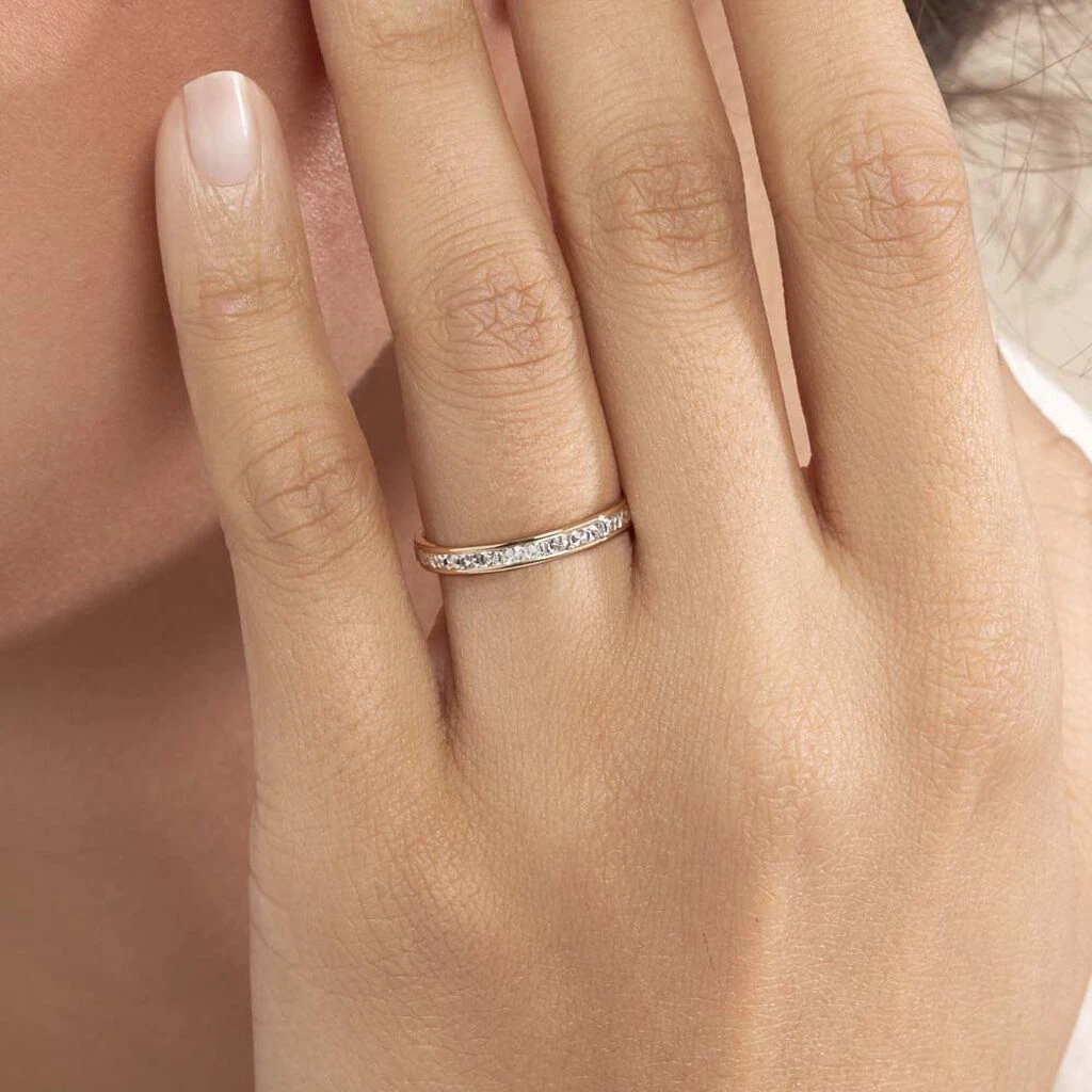 Alliance Venus Ruban Plat Or Bicolore 8 Alliance Venus Ruban Plat Or Bicolore – Image 6