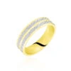 Alliance Clarisse 2 Rangs Diamantee Ruban Plat Or Bicolore -Garmin Soldes B3AF2W0668 master