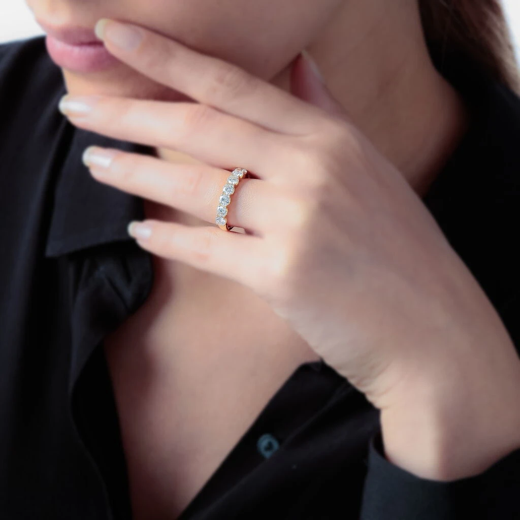 Alliance Eloise Or Rose Diamant 6 Alliance Eloise Or Rose Diamant – Image 4