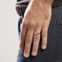 Alliance Effet Mat Ruban Plat Or Bicolore -Garmin Soldes B3AM2W00LB model1