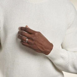 Alliance Circios Demi Jonc Classique Or Blanc -Garmin Soldes B3AMBW001K model1