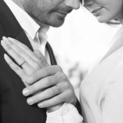 Alliance Meredithe Demi Jonc Classique Or Blanc -Garmin Soldes B3AMBW0616 model0