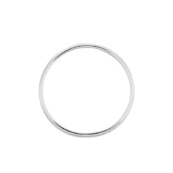 Alliance Meredithe Demi Jonc Classique Or Blanc -Garmin Soldes B3AMBW0616 view2