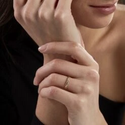 Alliance Eucleia Fantaisie Ruban Plat Or Jaune -Garmin Soldes B3AMJW0654 model0