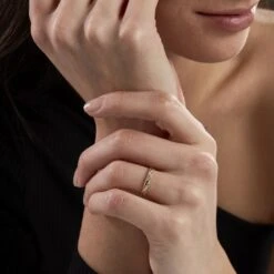 Alliance Eucleia Fantaisie Ruban Plat Or Jaune -Garmin Soldes B3AMJW0654 model1