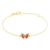Bracelet Sulivia Papillon Or Jaune