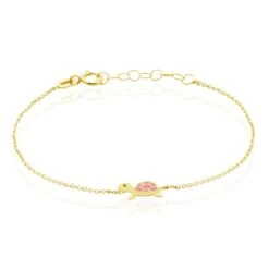 Bracelet Cali Tortue Or Jaune