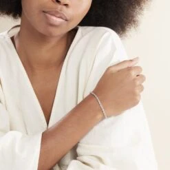 Bracelet Jerry Maille Corde Or Blanc -Garmin Soldes B3BFBW0328 model0