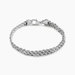 Bracelet Nerina Or Blanc