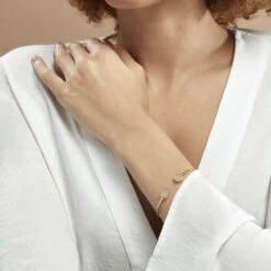 Bracelet Jonc Heida Or Jaune Calcédoine -Garmin Soldes B3BFJA7002 model0