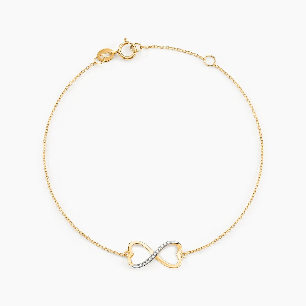 Bracelet Irmela Or Jaune Diamant 3 Bracelet Irmela Or Jaune Diamant