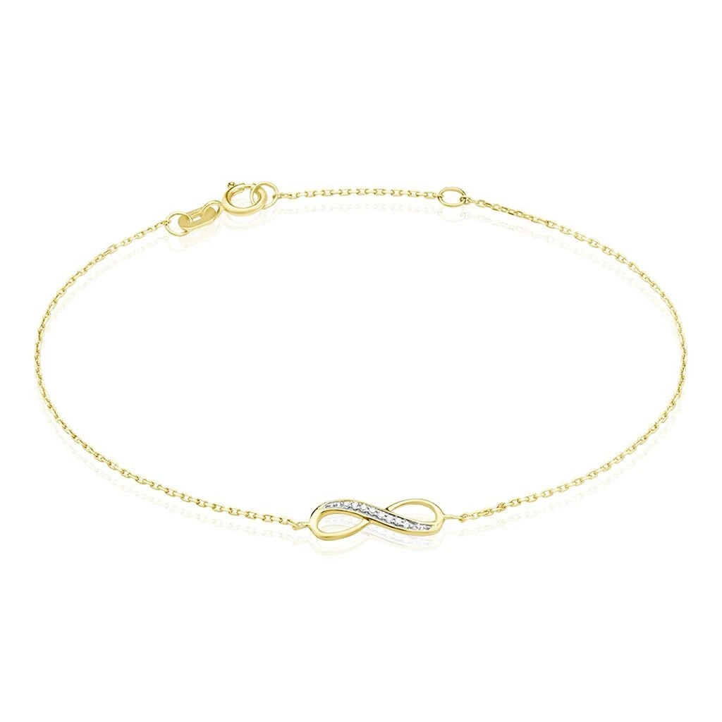 Bracelet Or Jaune Akulina Diamants 3 Bracelet Or Jaune Akulina Diamants