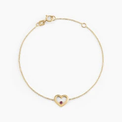 Bracelet Martella Or Jaune Rubis