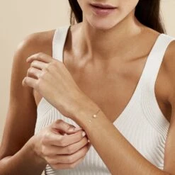 Bracelet Paolina Or Jaune Perle De Culture -Garmin Soldes B3BFJU2212 model0