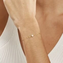 Bracelet Paolina Or Jaune Perle De Culture -Garmin Soldes B3BFJU2212 model1