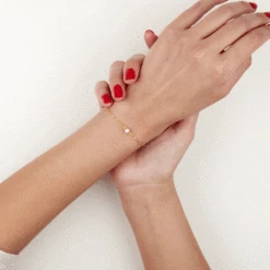 Bracelet Paolina Or Jaune Perle De Culture -Garmin Soldes B3BFJU2212 view2