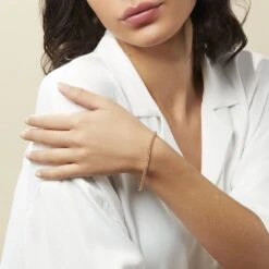 Bracelet Jolien Maille Spiga Or Jaune -Garmin Soldes B3BFJW002Y model0