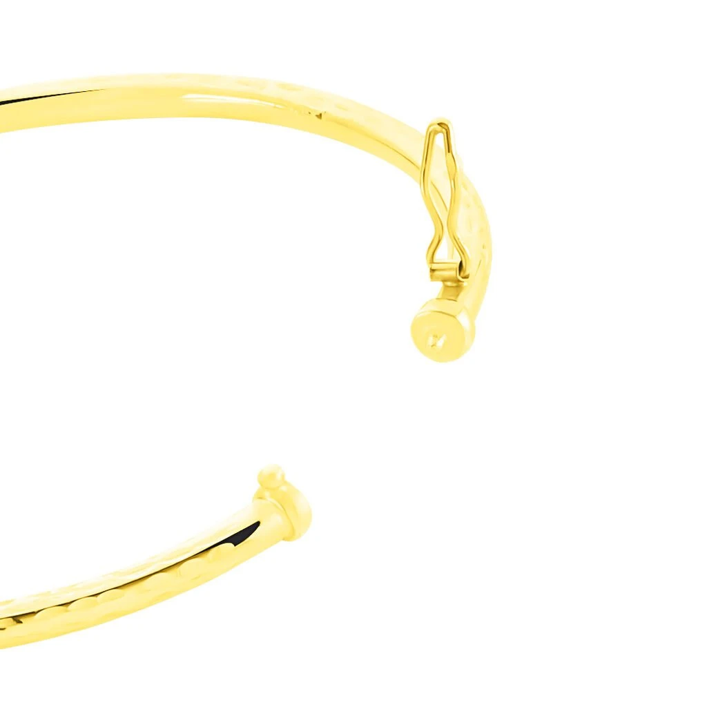 Bracelet Jonc Cleanne Fil Rond Or Jaune 4 Bracelet Jonc Cleanne Fil Rond Or Jaune – Image 2