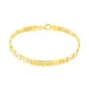 Bracelet Ivy Maille Haricot Or Jaune