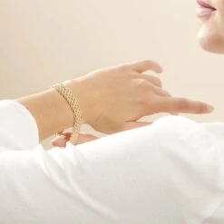 Bracelet Robert Or Jaune 9 Bracelet Robert Or Jaune -Garmin Soldes B3BFJW0678 model1