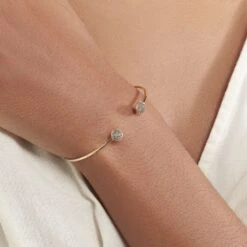 Bracelet Jonc Eryne Or Jaune -Garmin Soldes B3BFJW0948 model1