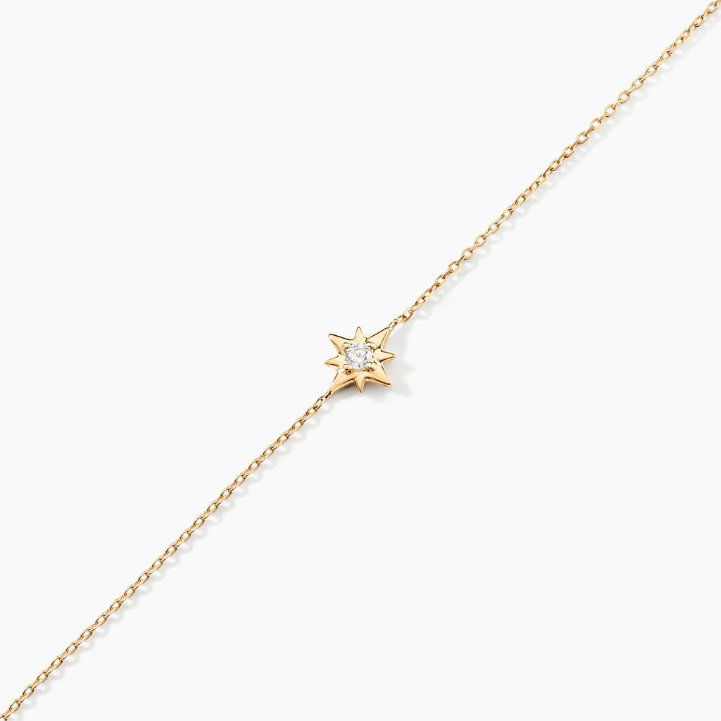 Bracelet Astralia Or Jaune Oxyde De Zirconium 4 Bracelet Astralia Or Jaune Oxyde De Zirconium – Image 2