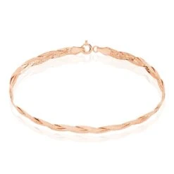 Bracelet Anaisaae Tresse Or Rose