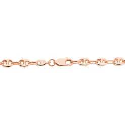 Bracelet Dami Maille Grain De Cafe Or Rose -Garmin Soldes B3BFRW0340 view2