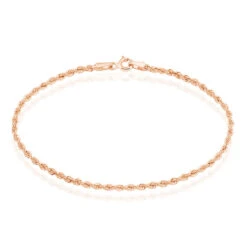 Bracelet Jerry Maille Corde Or Rose