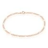 Bracelet Cameo Maille Alternee 1/3 Or Rose -Garmin Soldes B3BFRW0348 master