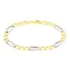 Bracelet Cameo Maille Alternee 1/3 Or Bicolore -Garmin Soldes B3BH2W0006 master 1