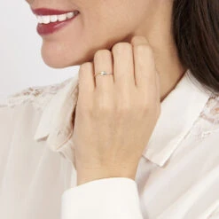 Bague Brooke Or Bicolore Diamant -Garmin Soldes B3DF2DW0NA view3