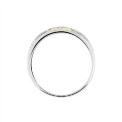 Bague Nathalie Or Bicolore Diamant -Garmin Soldes B3DF2DW1L1 view2