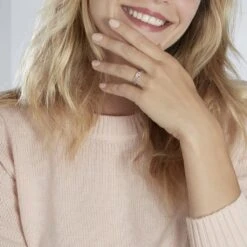 Bague Zinna Or Bicolore Diamant -Garmin Soldes B3DF2DW3O0 model0