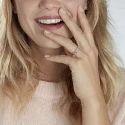 Bague Zinna Or Bicolore Diamant -Garmin Soldes B3DF2DW3O0 model1