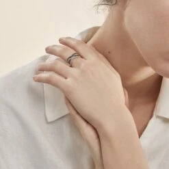 Bague Julianne Or Blanc Diamant -Garmin Soldes B3DFBDD298 model0