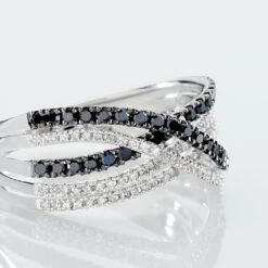 Bague Julianne Or Blanc Diamant -Garmin Soldes B3DFBDD298 view3