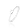 Bague Solitaire Victoria Or Blanc Diamant