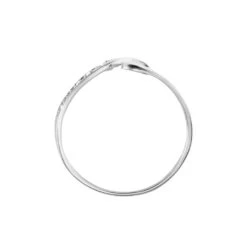 Bague Emma-lise Or Blanc Diamant -Garmin Soldes B3DFBDW048 view2
