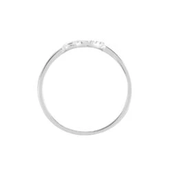 Bague Mahaut Or Blanc Diamant -Garmin Soldes B3DFBDW0GS view2