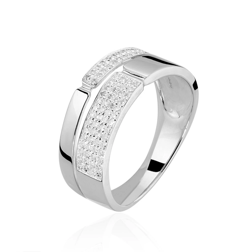 Bague Sophia Or Blanc Diamant 3 Bague Sophia Or Blanc Diamant