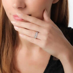 Bague Diana Or Blanc Diamant -Garmin Soldes B3DFBDW0WV model0