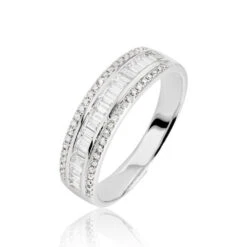Bague Eugenie Or Blanc Diamant