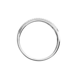 Bague Eugenie Or Blanc Diamant -Garmin Soldes B3DFBDW17S view2