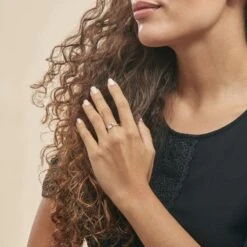 Bague Fleche Or Blanc Diamant -Garmin Soldes B3DFBDW1ZF model0