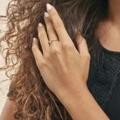 Bague Fleche Or Blanc Diamant -Garmin Soldes B3DFBDW1ZF model1