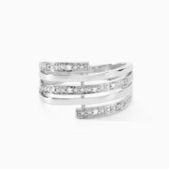 Bague Eleonore Or Blanc Diamant