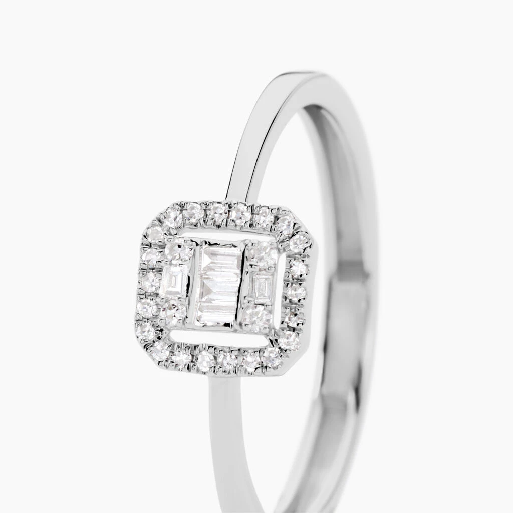 Bague Natacha Or Blanc Diamant 4 Bague Natacha Or Blanc Diamant – Image 2