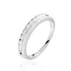 Bague Cyprine Or Blanc Diamant